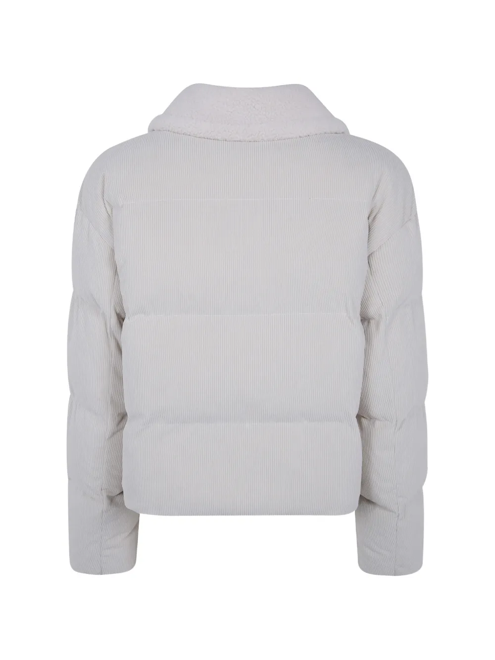 MC2 Saint Barth Ribfluwelen jack Beige