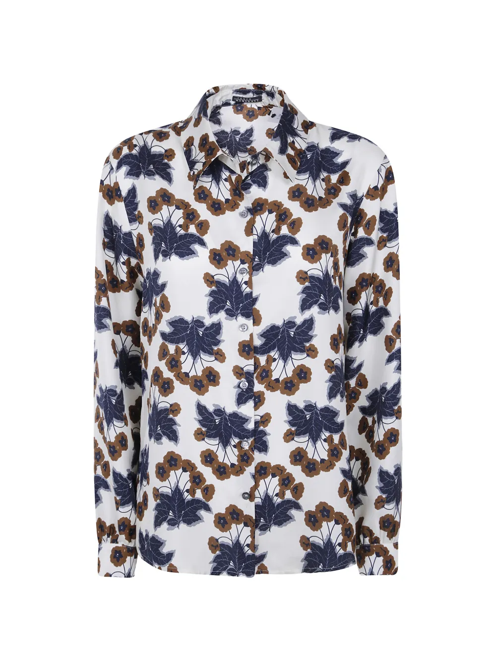 Laura Urbinati floral-print silk shirt