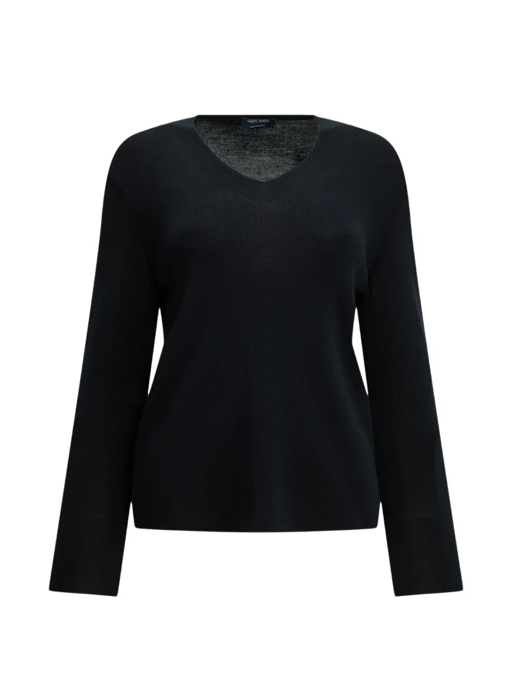 Saint James Bréhat V-neck sweater - Blu