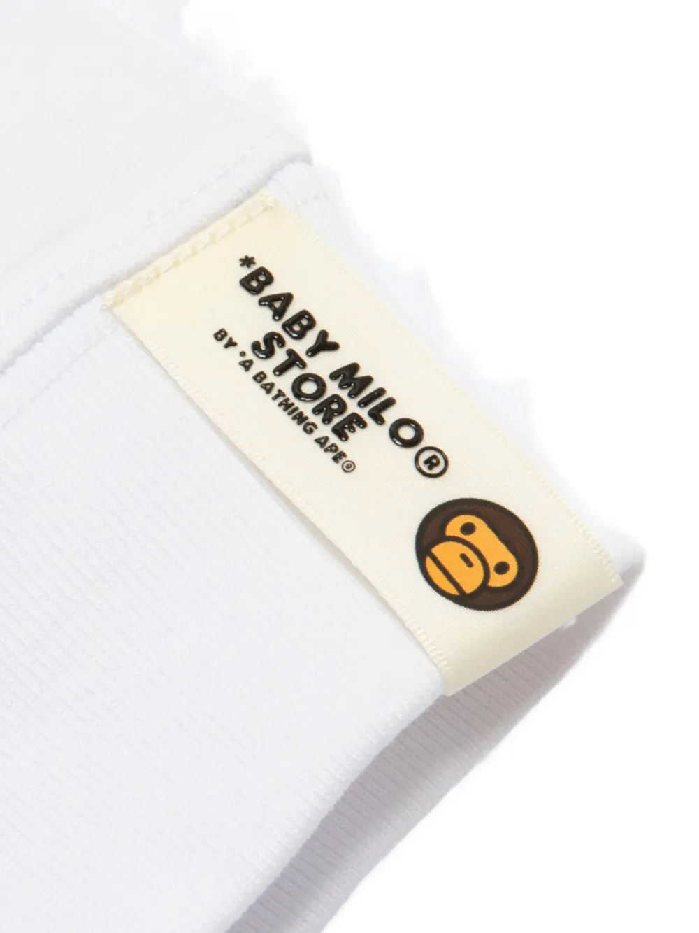 *BABY MILO STORE BY *A BATHING APE T-shirt met grafische print Wit