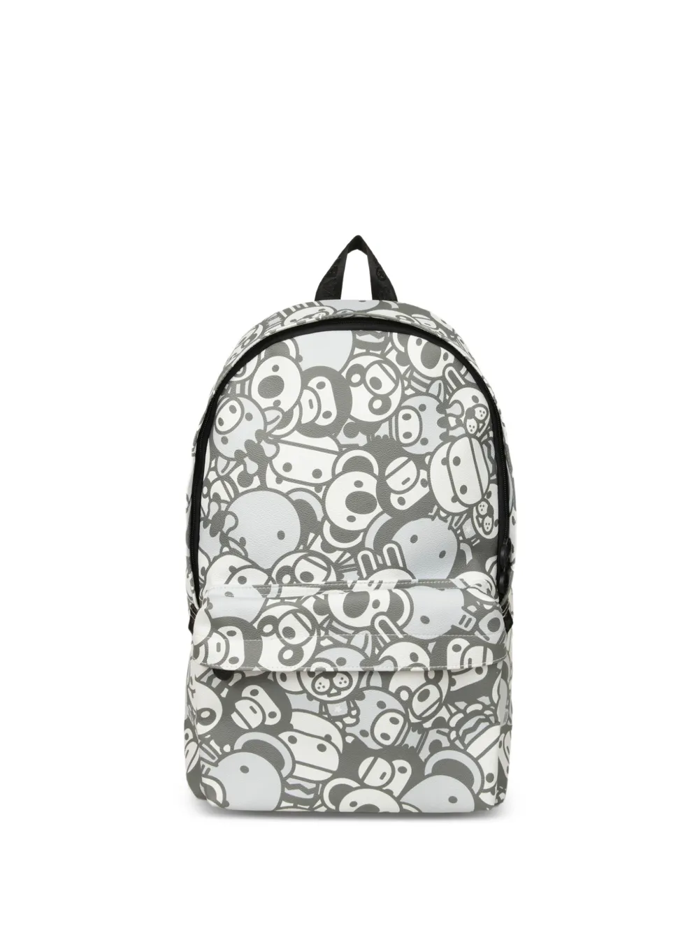 *BABY MILO® STORE BY *A BATHING APE® Baby Milo print backpack - Bianco