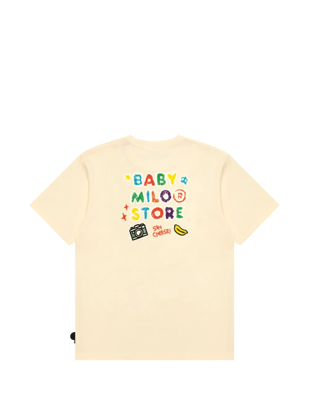 *BABY MILO STORE BY *A BATHING APE T-shirt met grafische print Beige