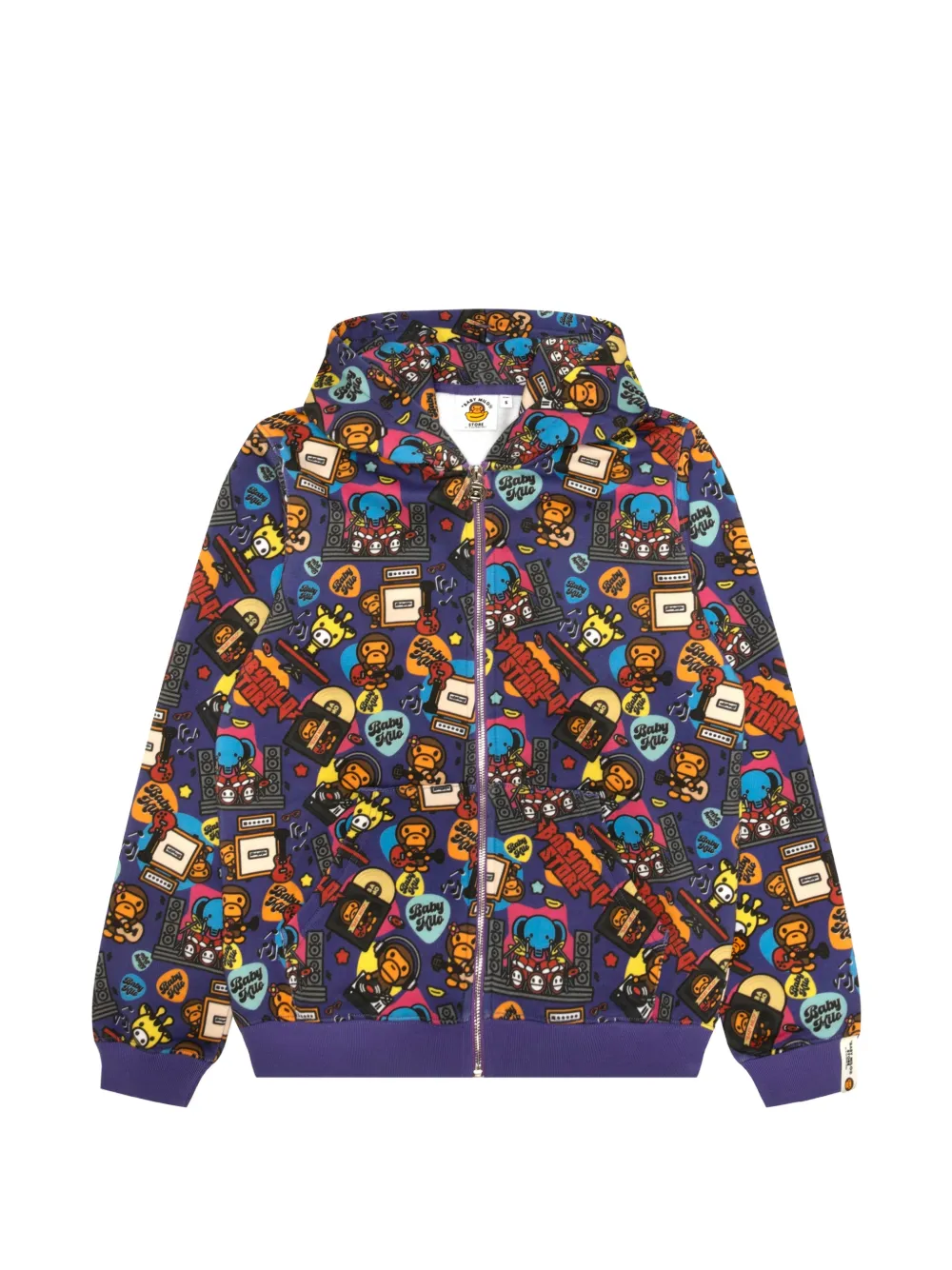 *BABY MILO® STORE BY *A BATHING APE® Baby Milo graphic-print hoodie