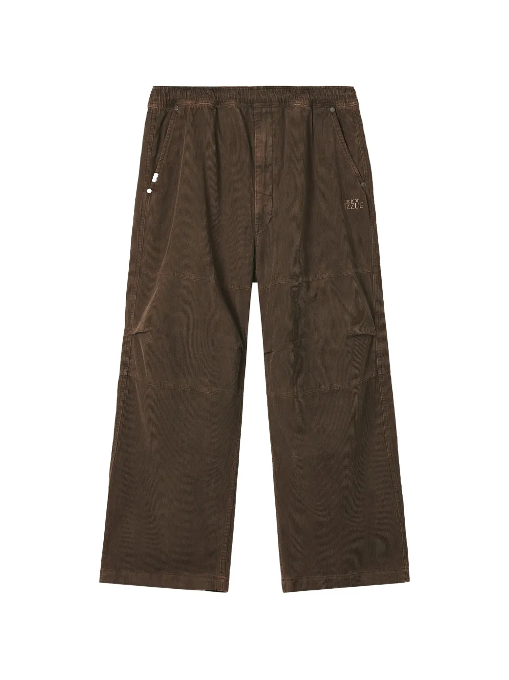 izzue corduroy panelled trousers - Marron izzue corduroy panelled trousers - Marron