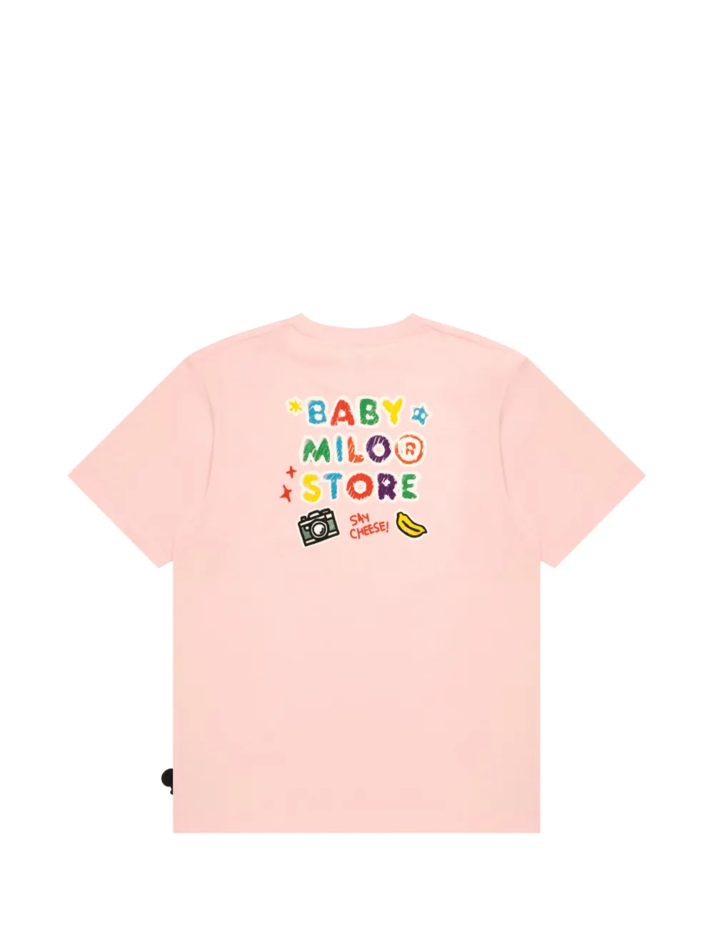 *BABY MILO STORE BY *A BATHING APE T-shirt met grafische print Roze