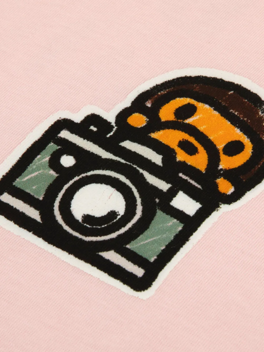 *BABY MILO STORE BY *A BATHING APE T-shirt met grafische print Roze