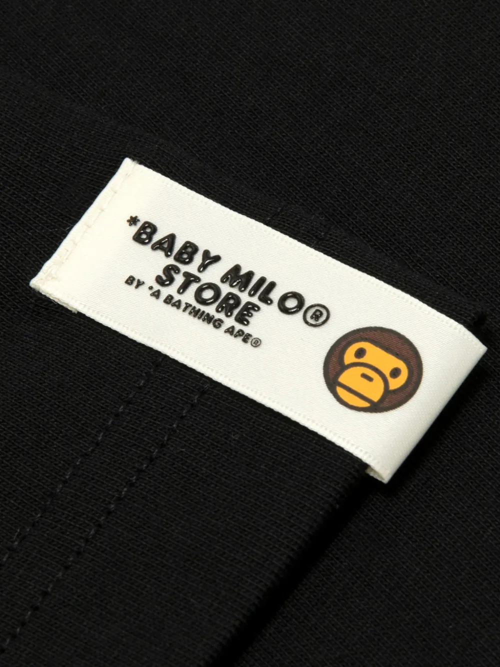*BABY MILO STORE BY *A BATHING APE T-shirt met grafische print Zwart