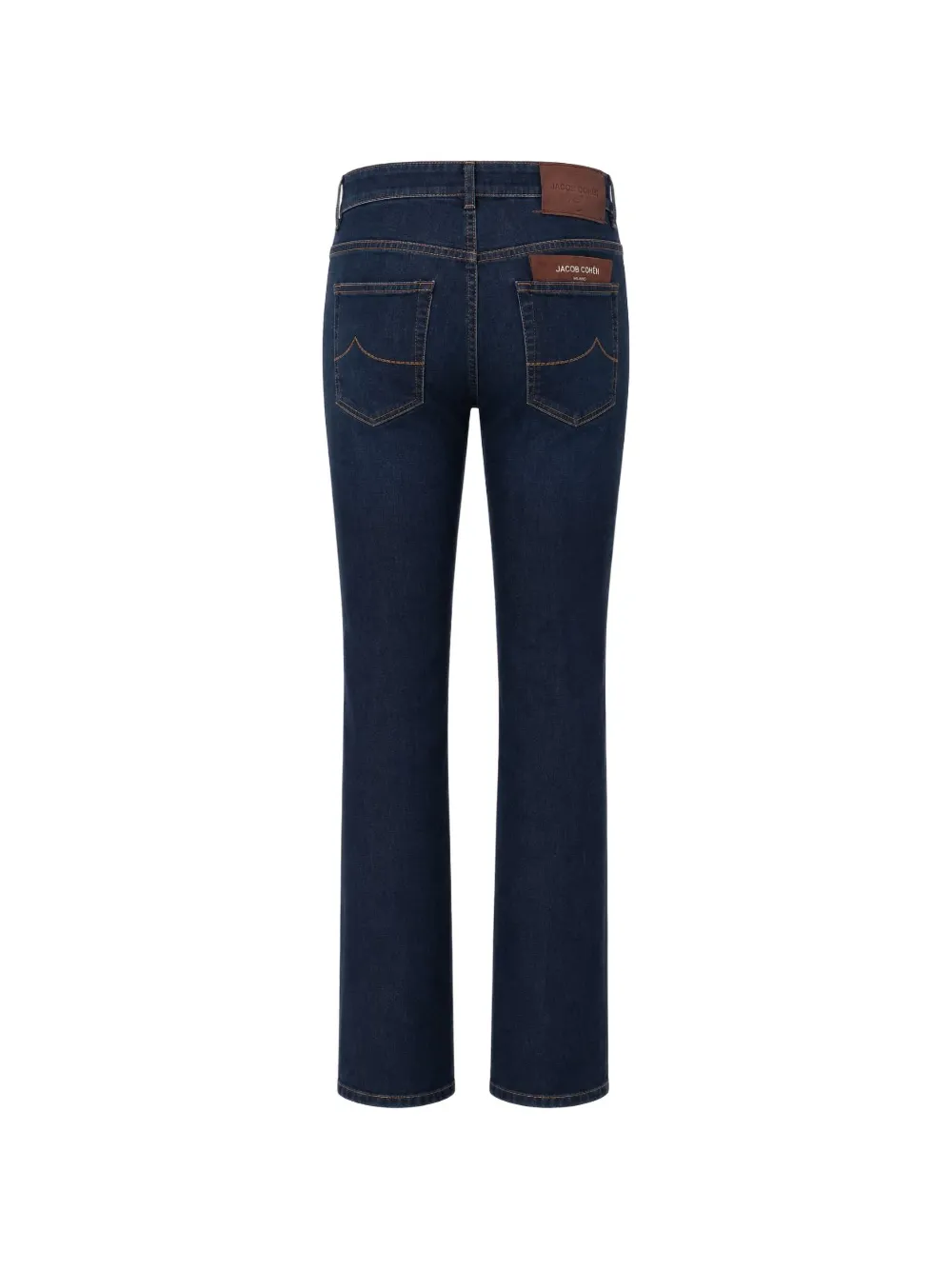 Jacob Cohën logo-patch slim-fit jeans Blauw