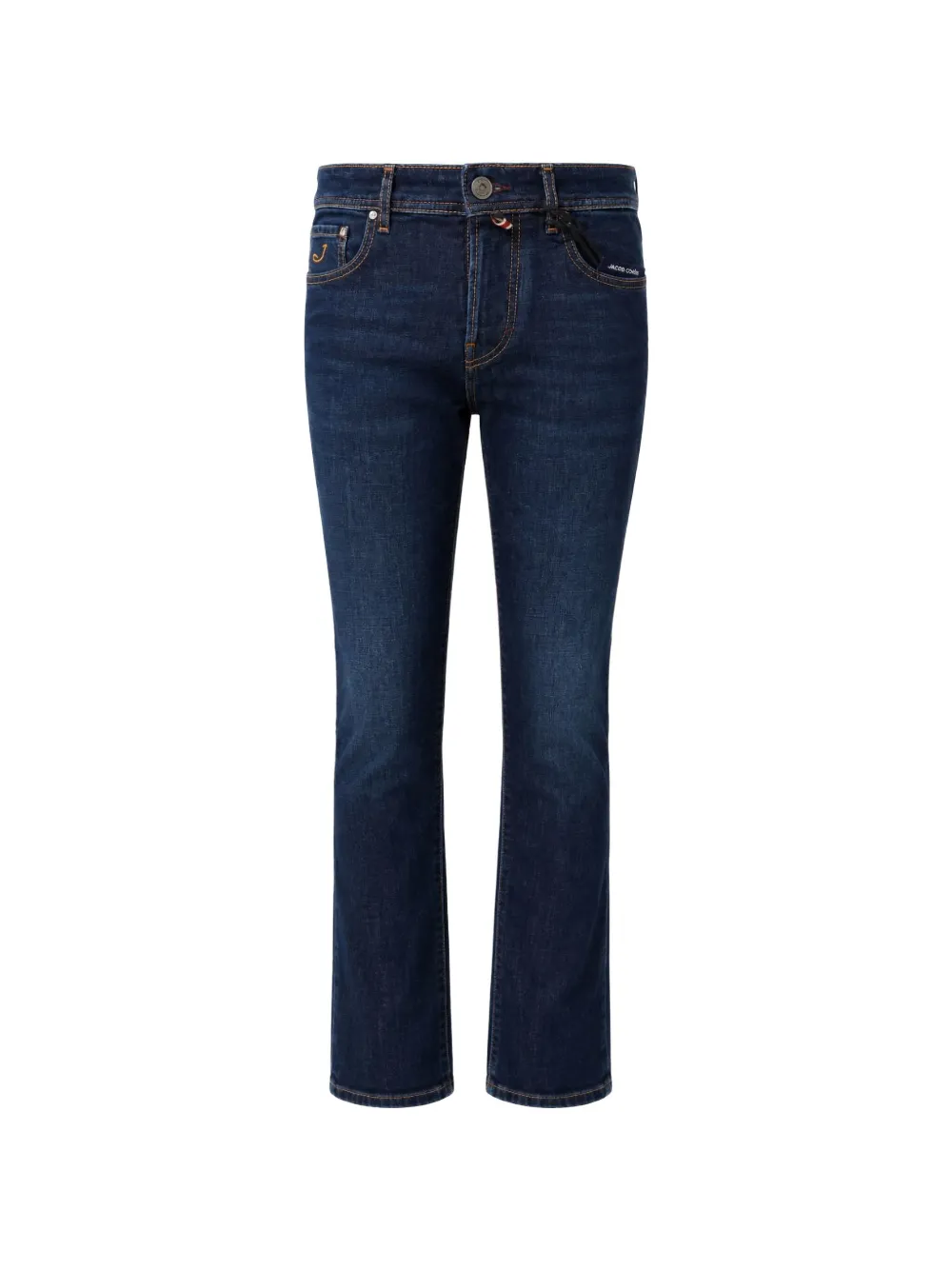 Jacob Cohën logo-patch slim-fit jeans