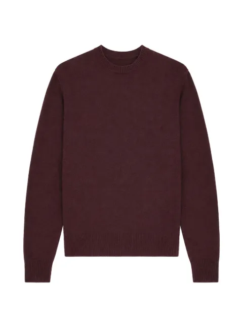 Emporio Armani jersey con ribete de canalé y cuello redondo