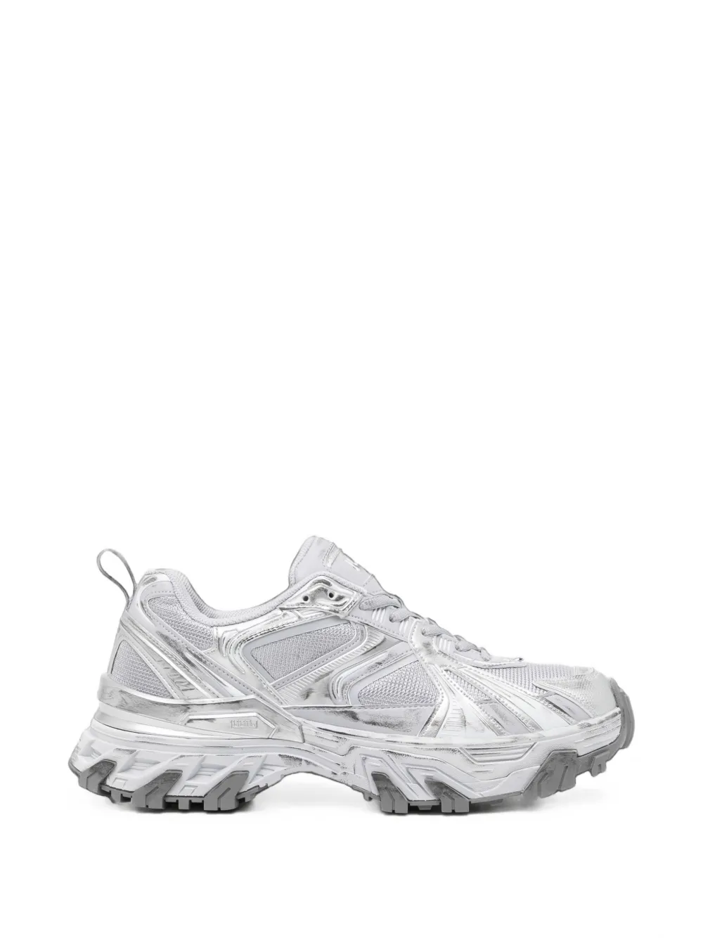 Juun.J logo-detail sneakers - Silver