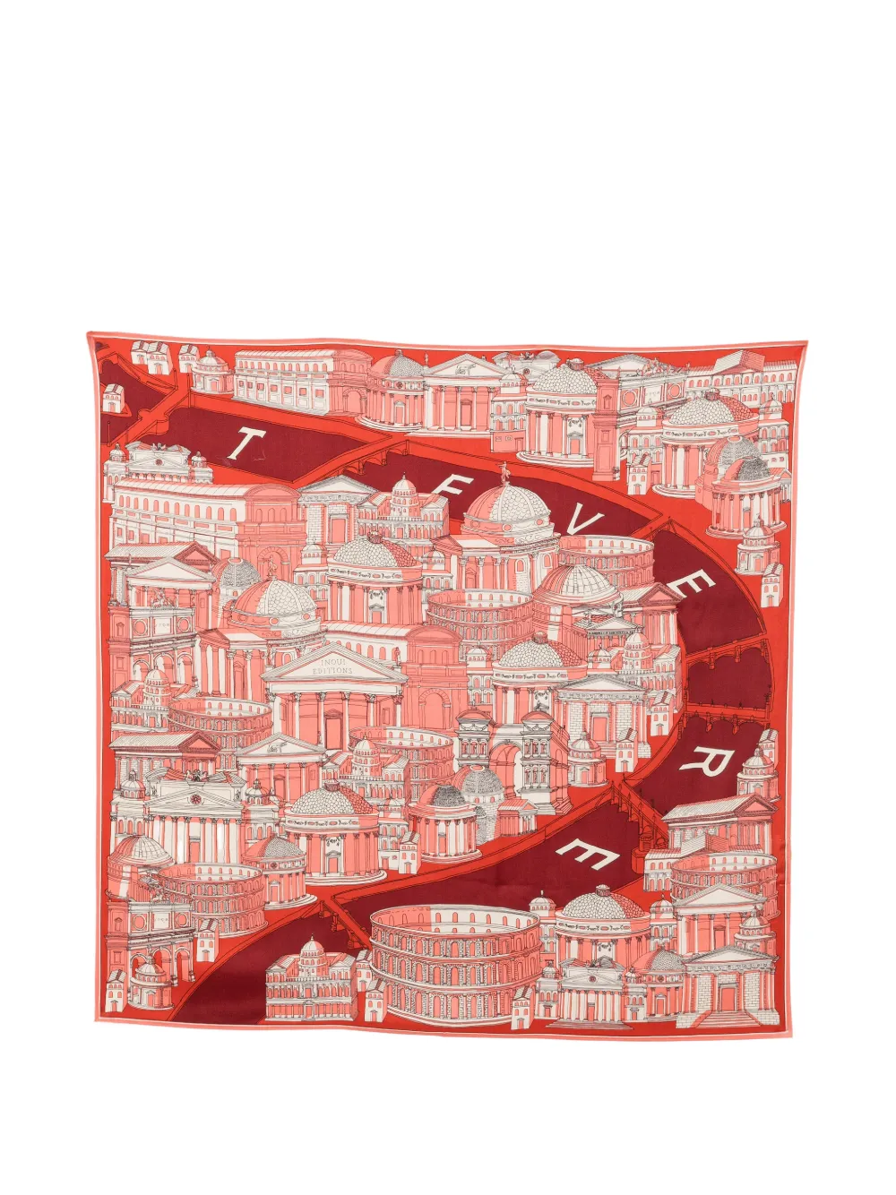 Inoui Editions architecture-print scarf