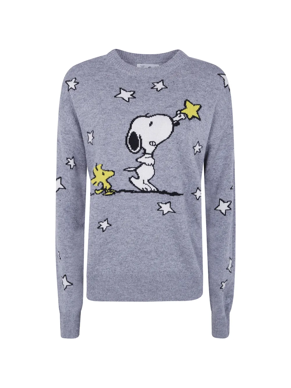 MC2 Saint Barth Peanuts star-intarsia sweater