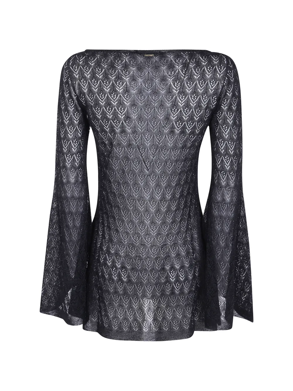 TWINSET Tuniek met uitlopende mouwen Zwart