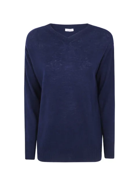 Rossopuro V-neck cashmere sweater