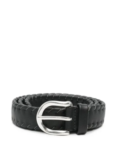 OUR LEGACY Suture whipstitch leather belt