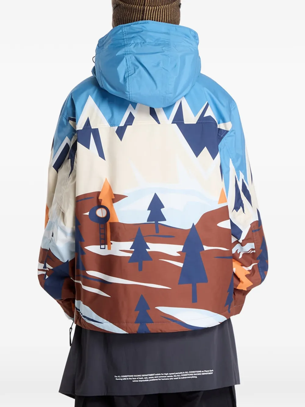 Napapijri Rainforest Next jack met capuchon en rits Blauw