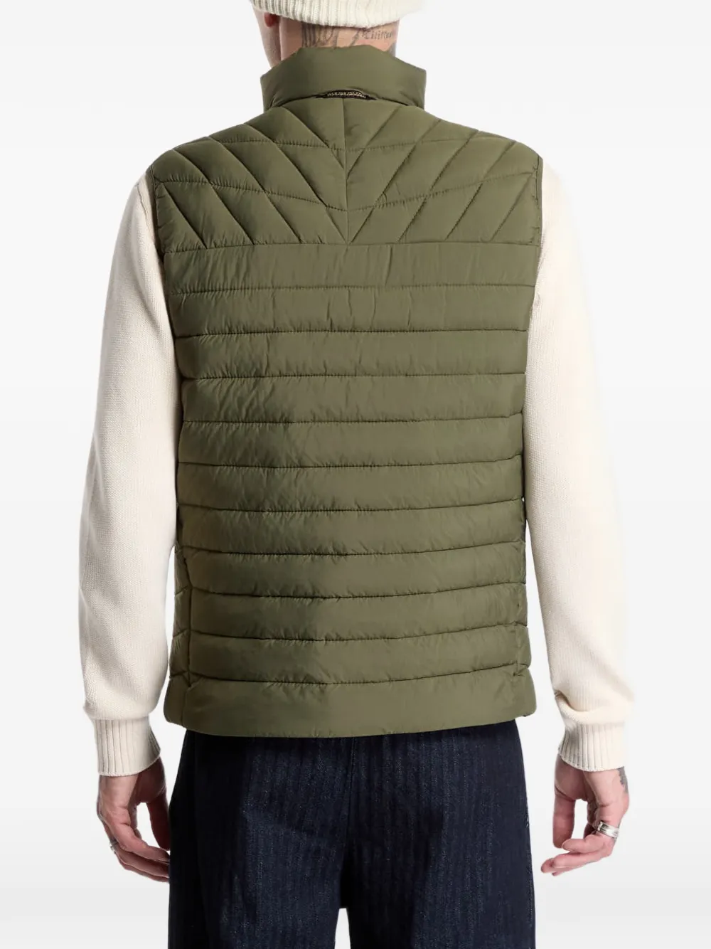 Napapijri Lapaz quilted gilet Groen