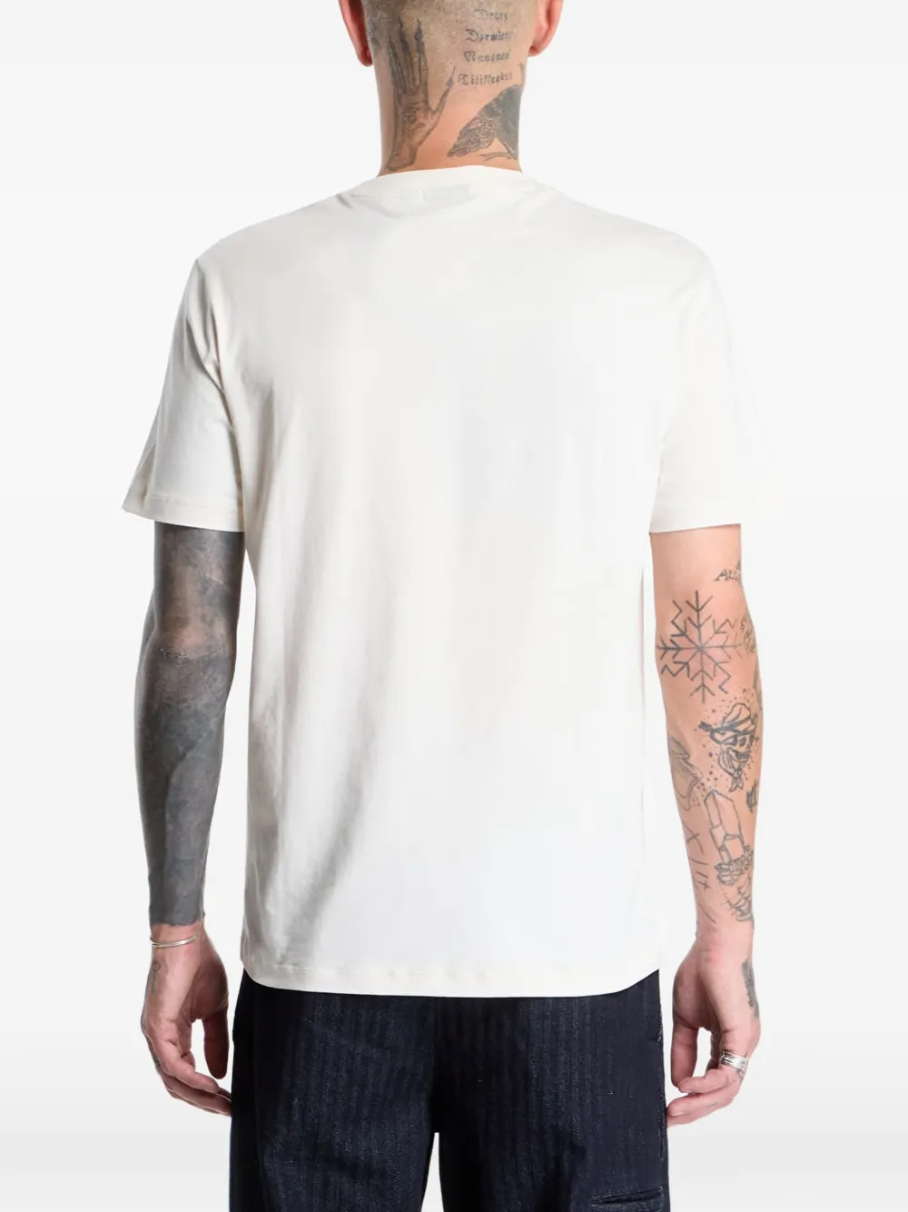Napapijri Sunda T-shirt met logoprint Wit