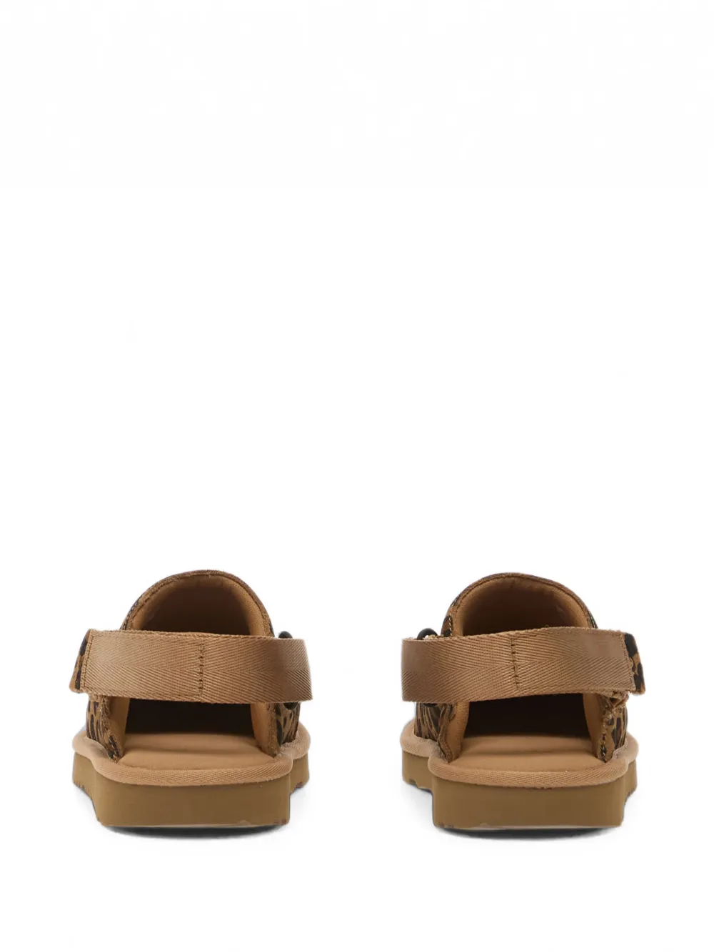 UGG Kids Goldenstar Spotted leopard-print clogs Bruin