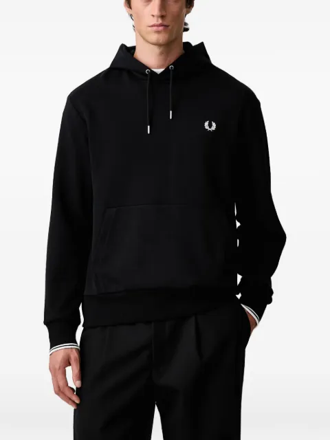 Fred Perry logo-embroidered hoodie