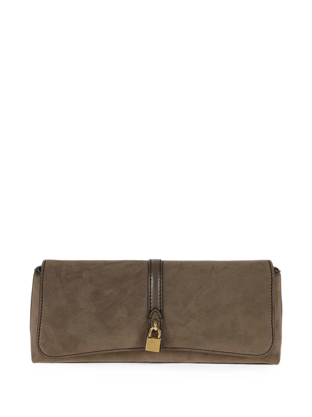Stella McCartney Ryder padlock-detail clutch bag