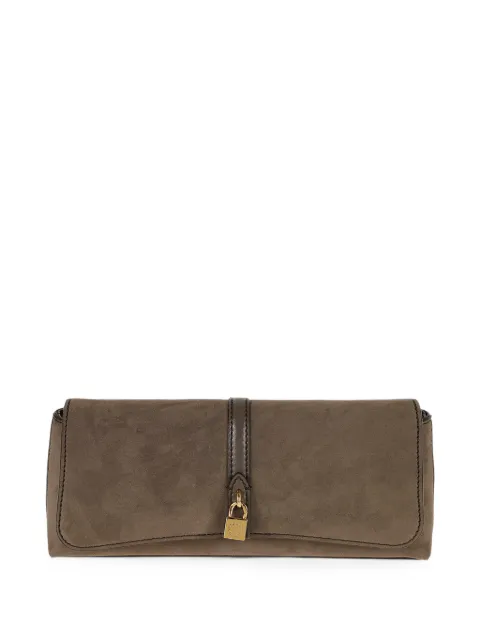 Stella McCartney Ryder padlock-detail clutch bag