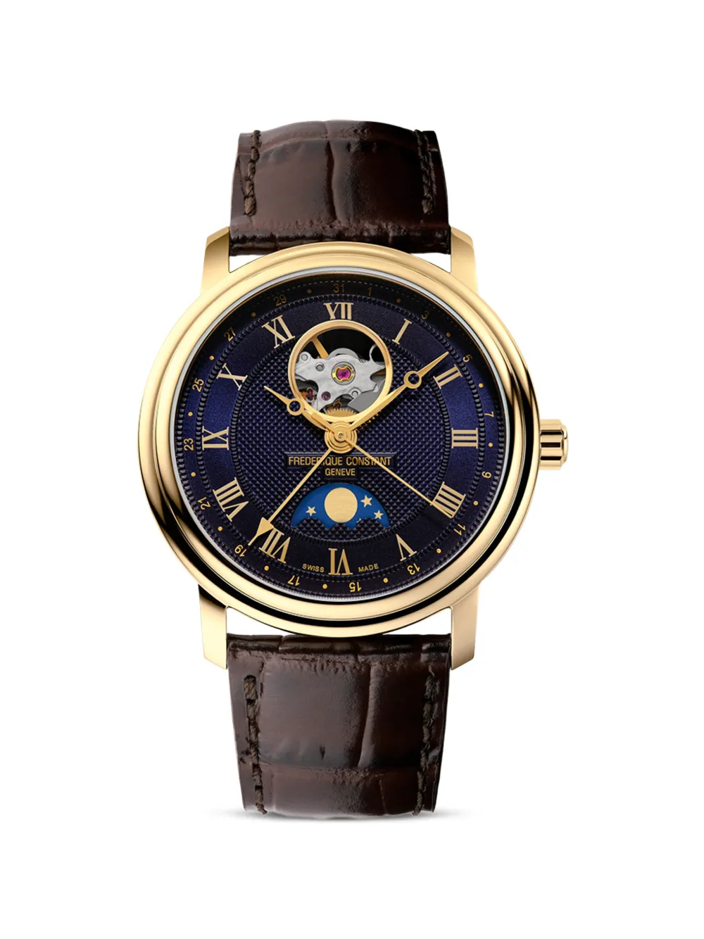 Frederique Constant Orologio Classics Heart Beat 40mm - Blu