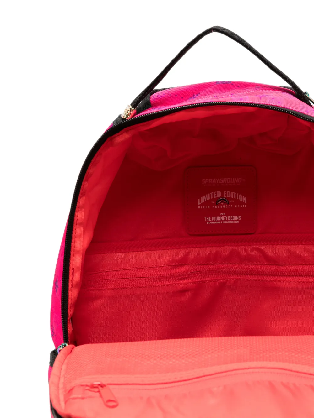 Sprayground Kitty Cash rugzak met grafische print Roze