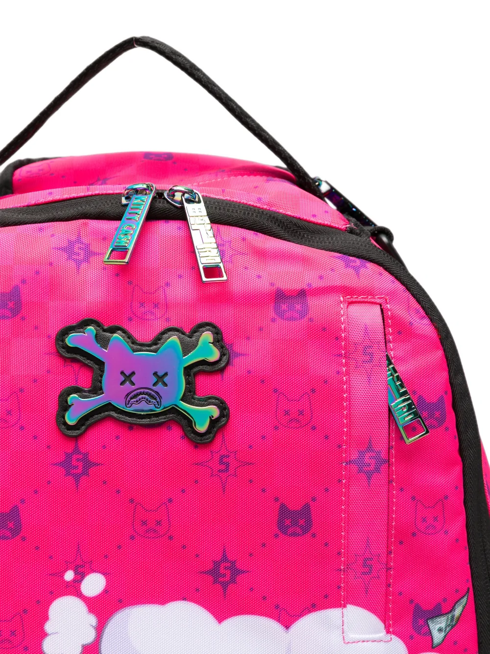 Sprayground Kitty Cash rugzak met grafische print Roze