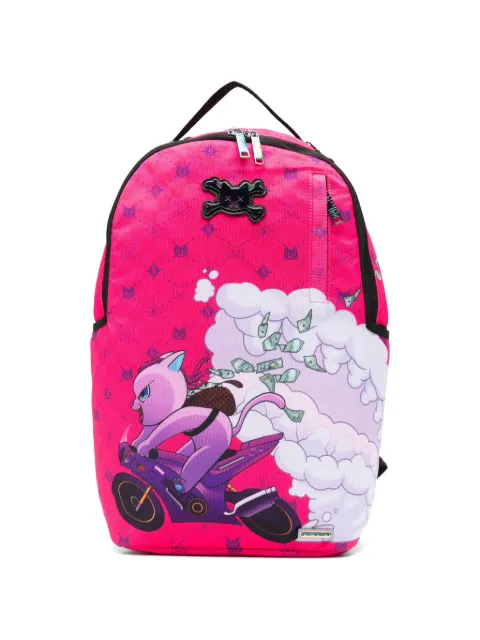 Sprayground Kitty Cash graphic-print backpack