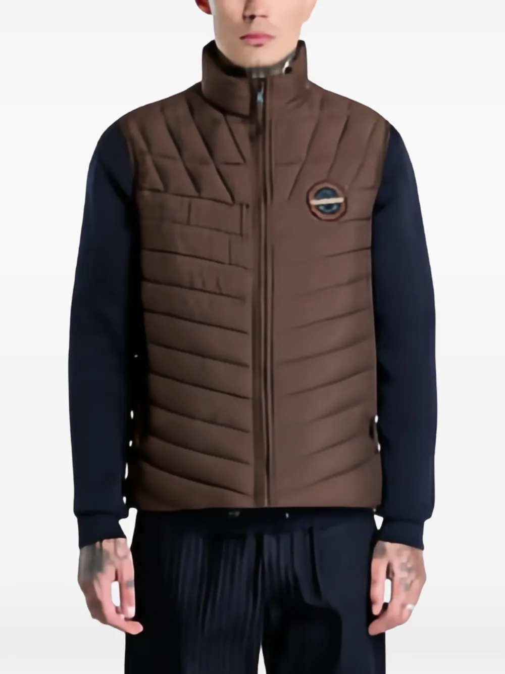 Napapijri Lapaz quilted gilet Bruin