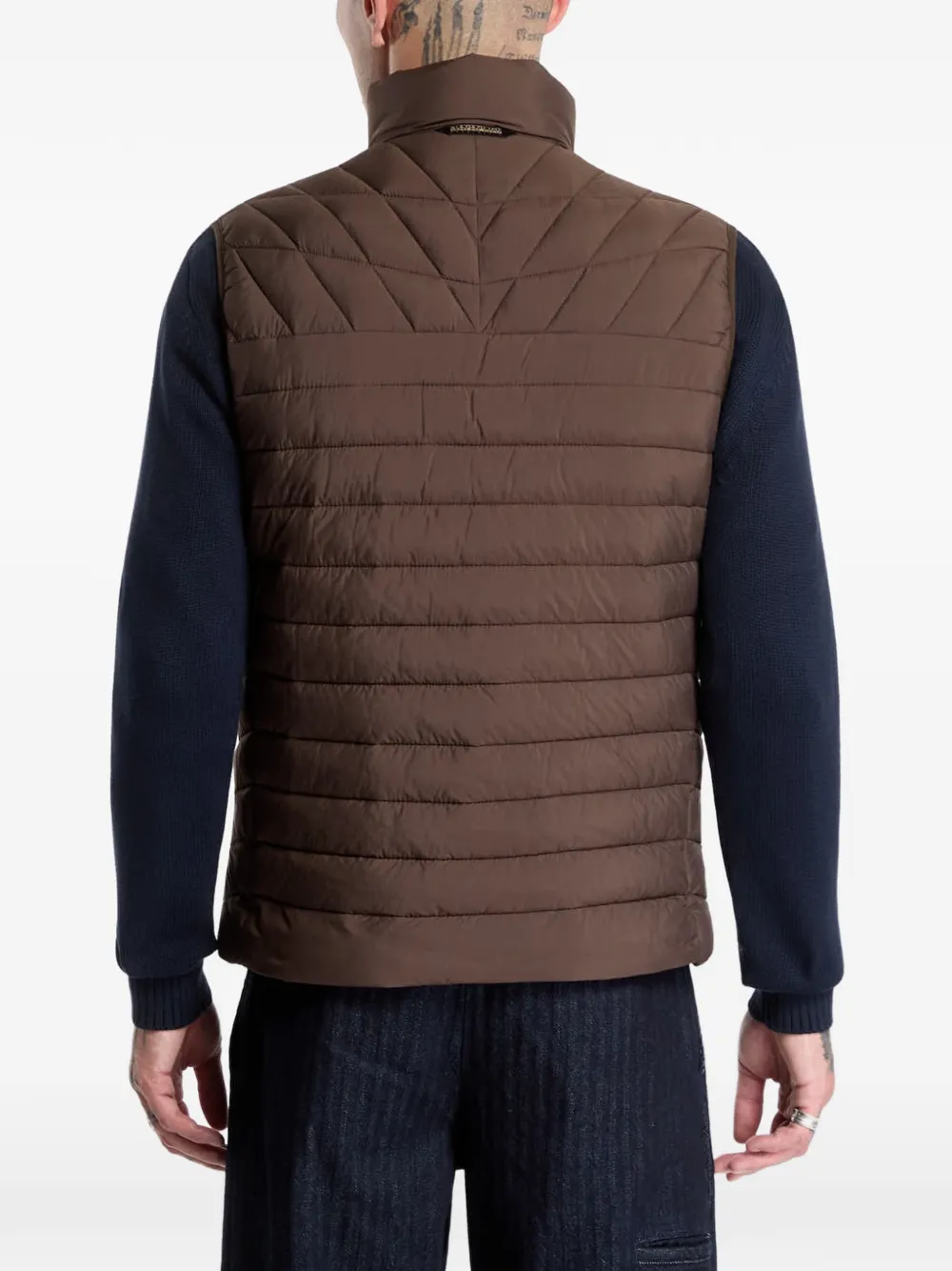 Napapijri Lapaz quilted gilet Bruin