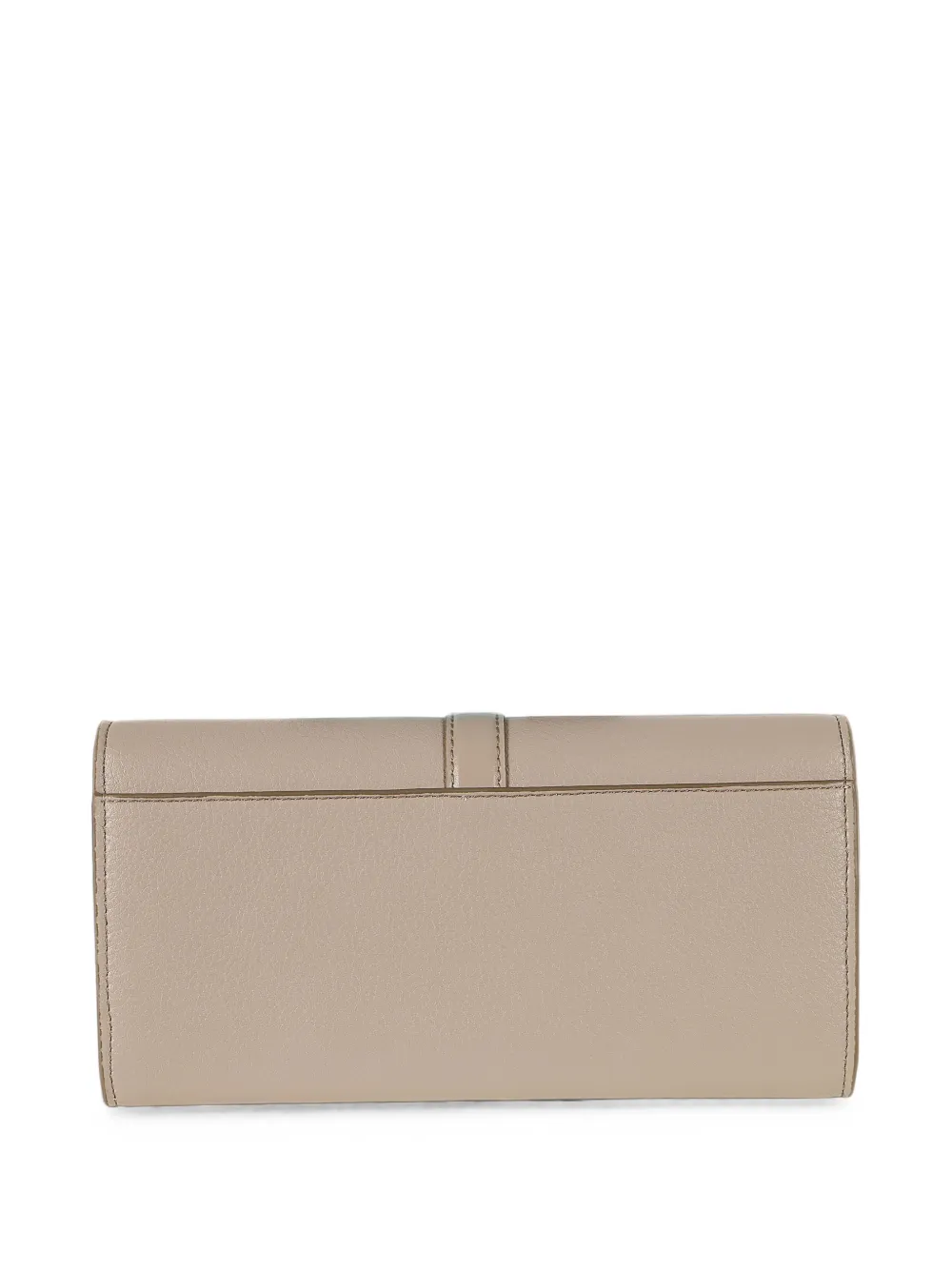 Stella McCartney Ryder lange portemonnee met hangslot-detail Beige