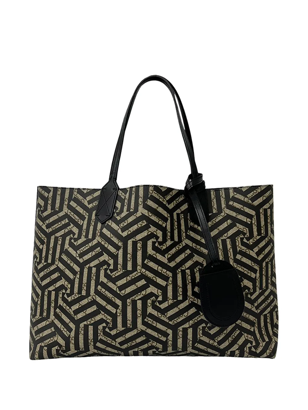 Gucci Pre-Owned 2016-2026 GG Supreme Caleido Reversible tote bag - Nero