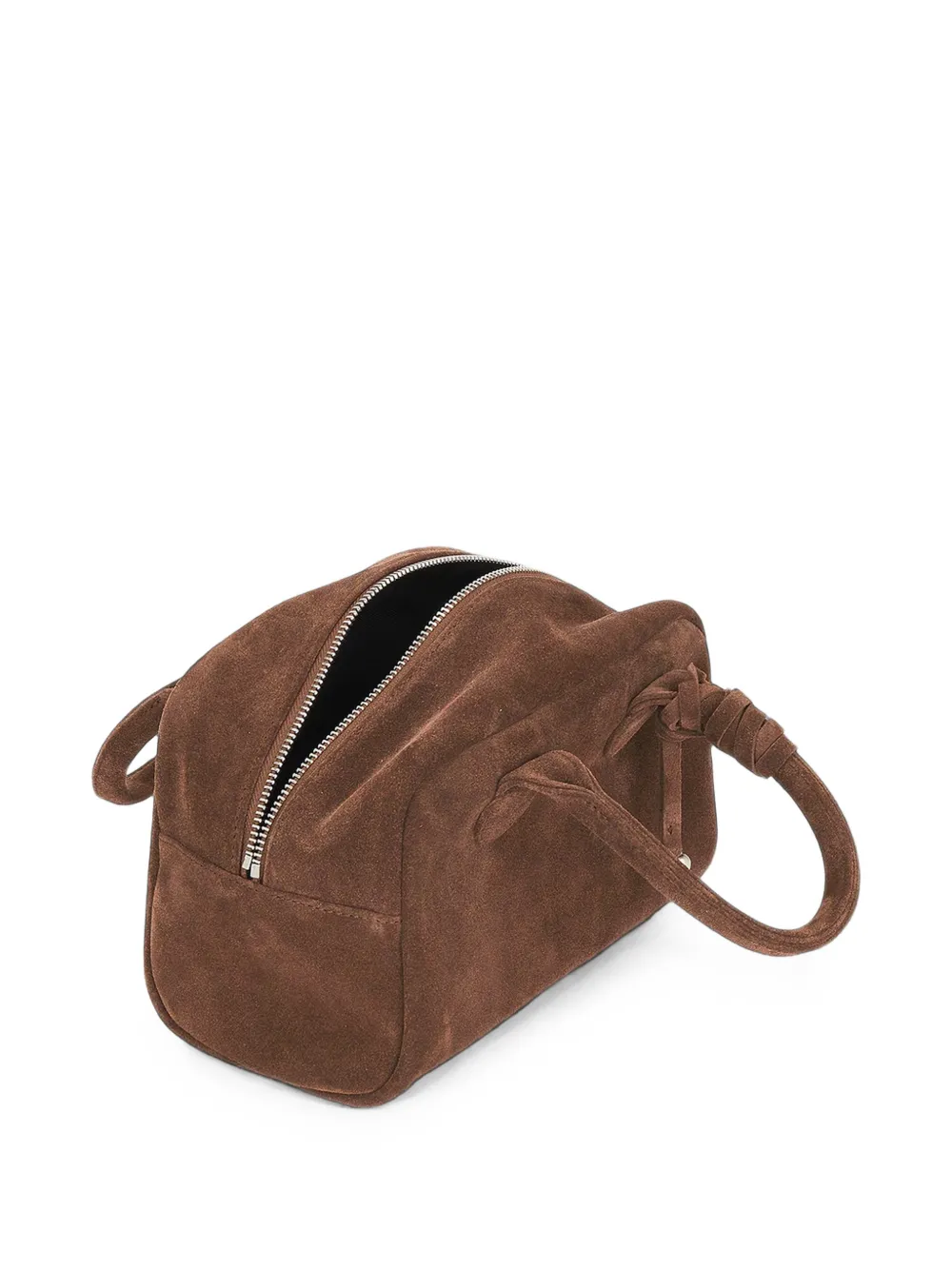 Marge Sherwood Soft Bowling suède shopper Bruin
