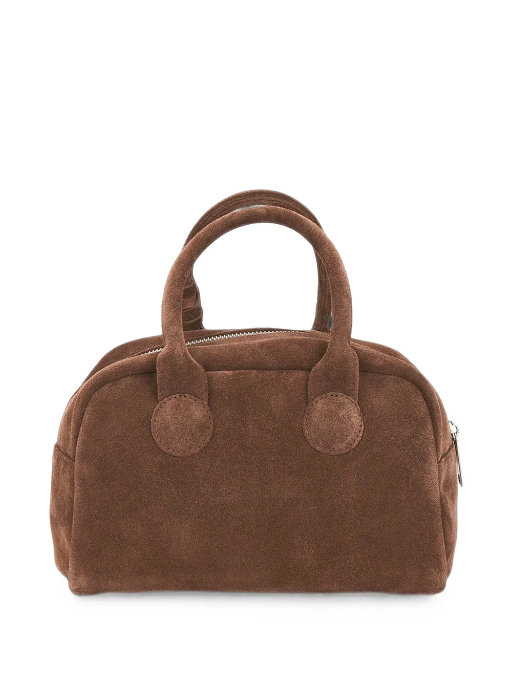 Marge Sherwood Soft Bowling suède shopper Bruin
