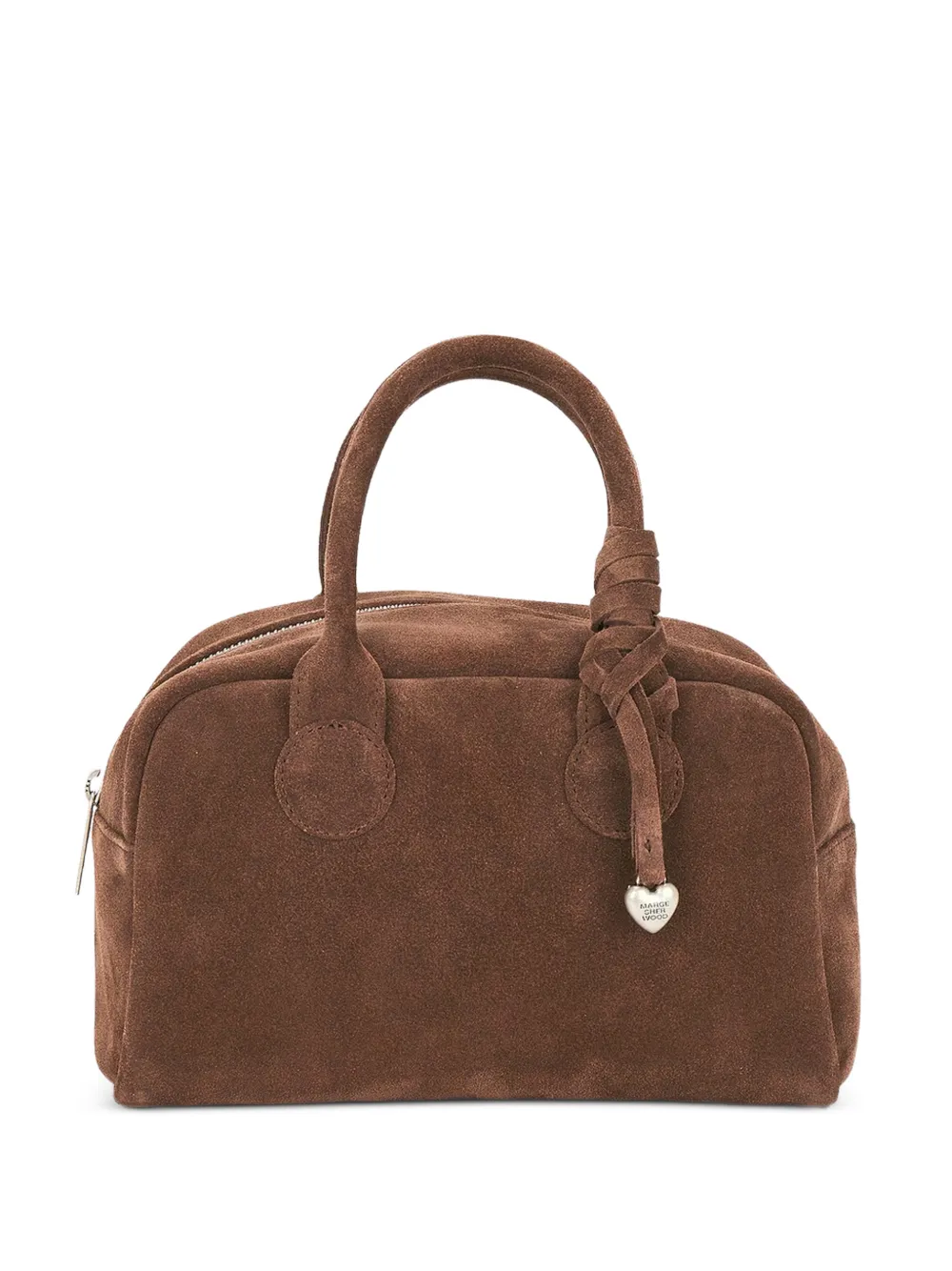 Marge Sherwood cabas Soft Bowling en daim - Marron