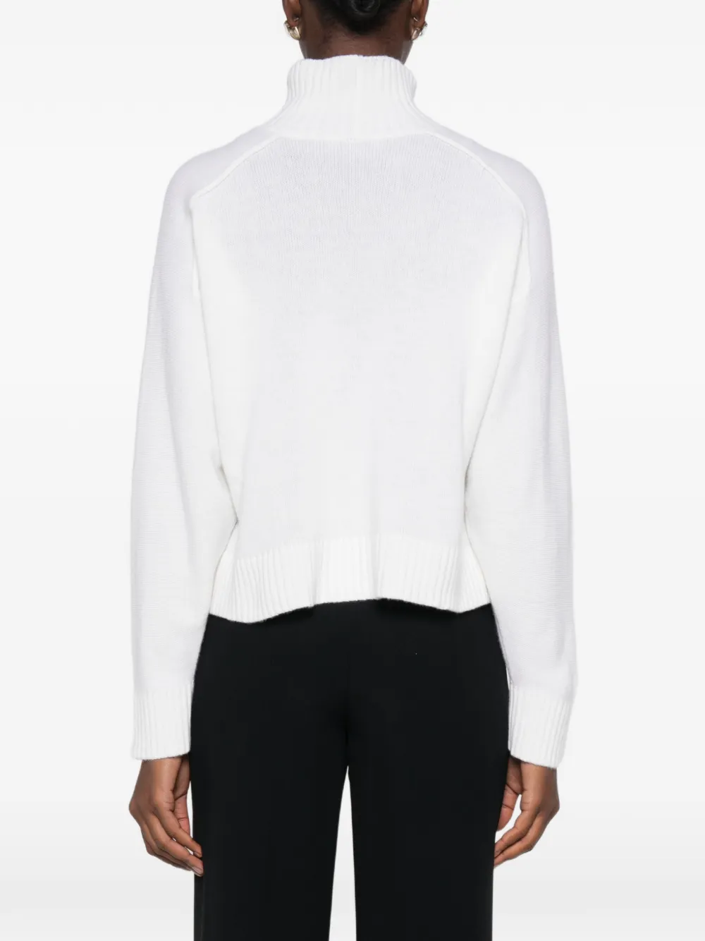 Antonelli Tirolo raglan-sleeve sweater Wit