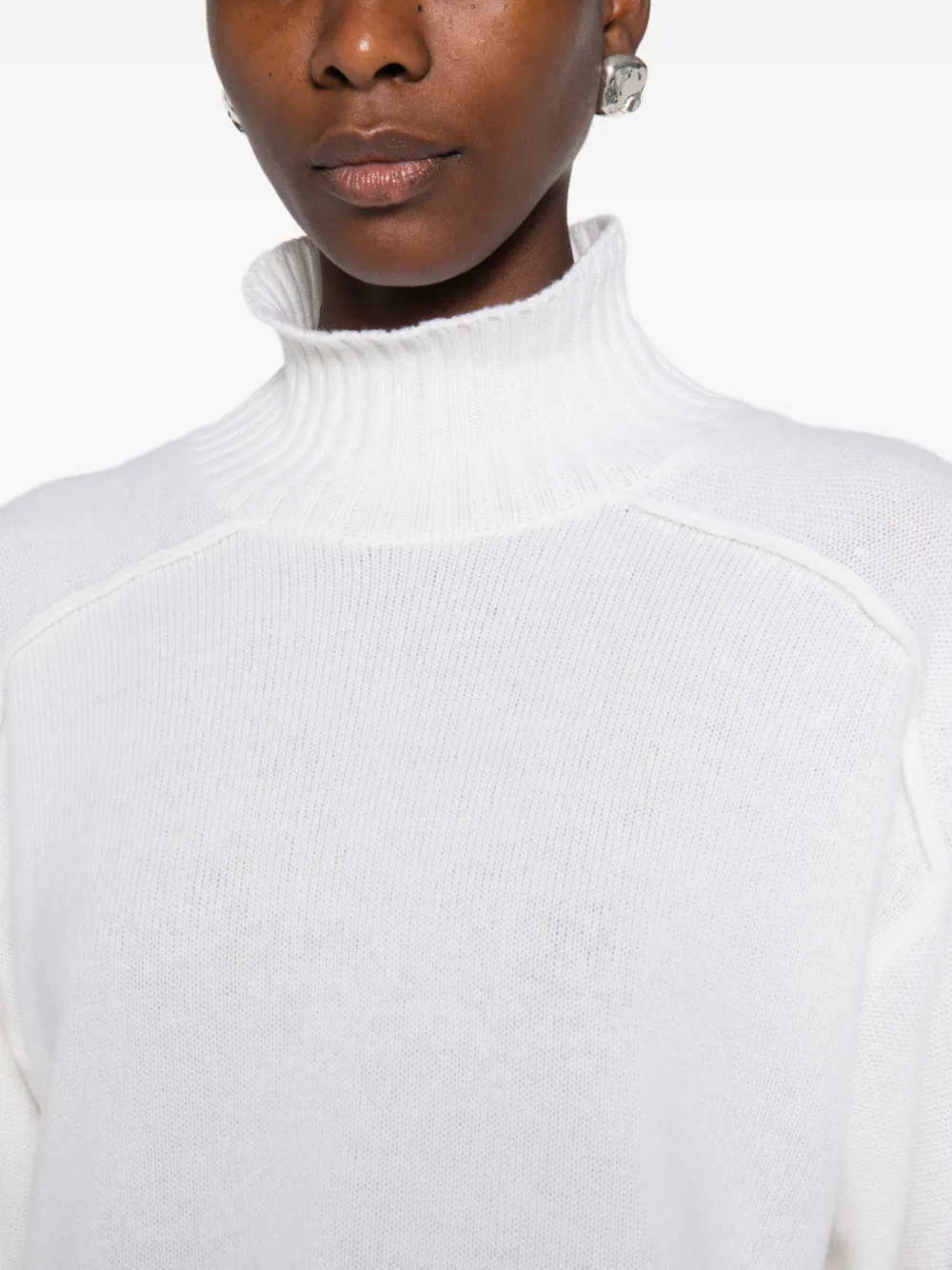 Antonelli Tirolo raglan-sleeve sweater Wit