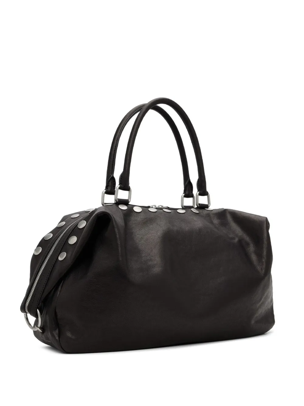 Marge Sherwood Dumpling Stud leather tote bag - Nero