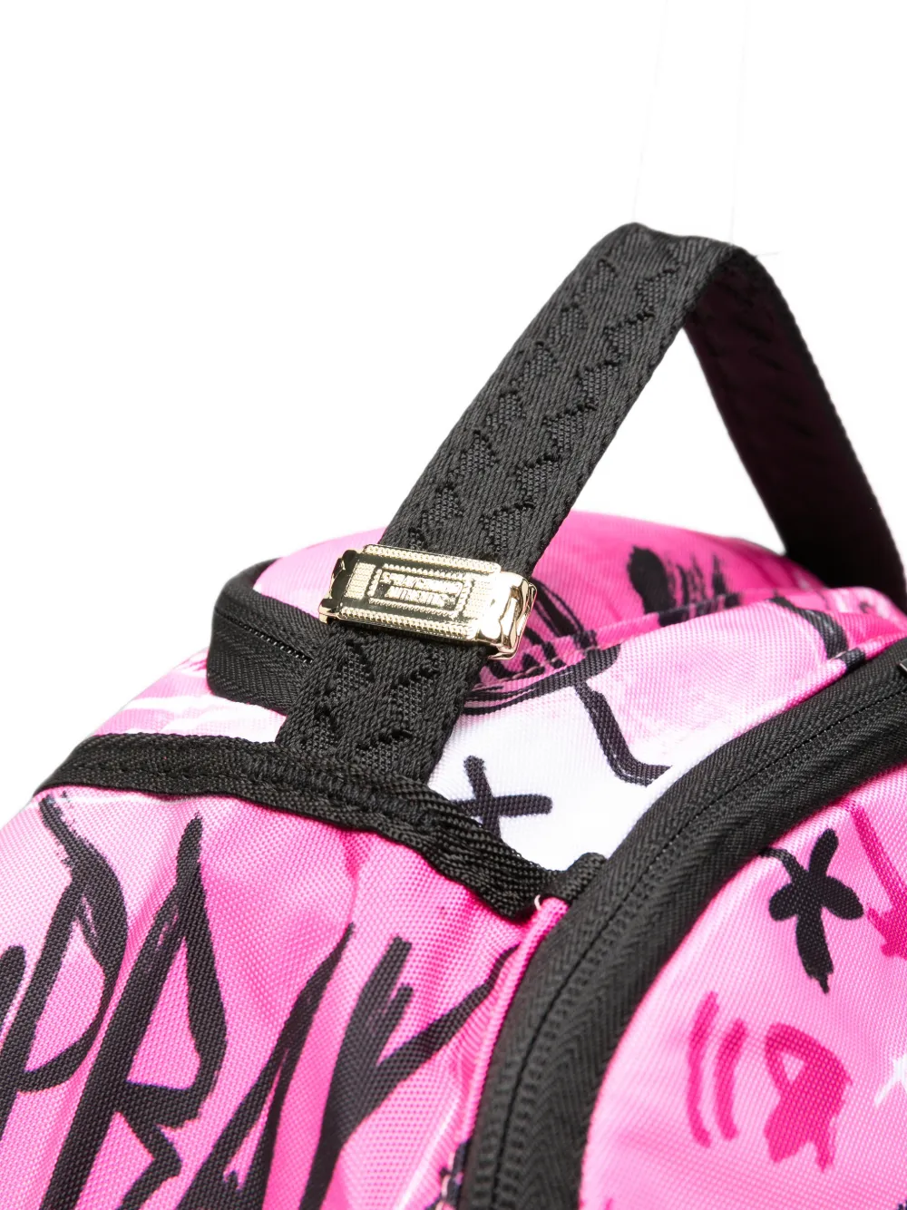 Sprayground Rugzak met graffiti-print Roze