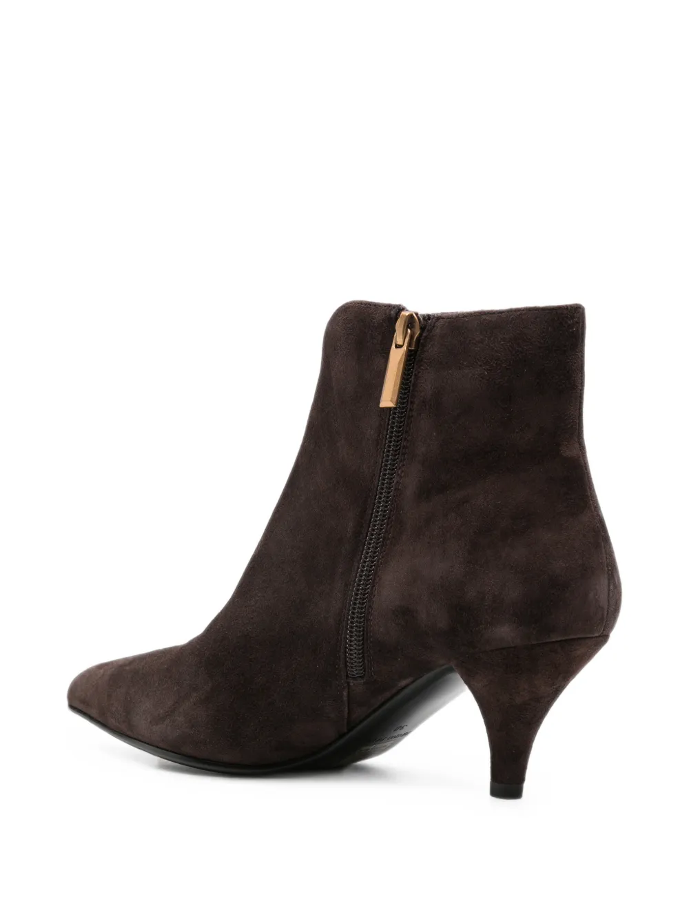 Bruno Premi suede pointed-toe ankle boots Bruin