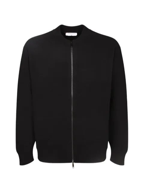 Daniele Fiesoli piqué-knit zip-up sweater