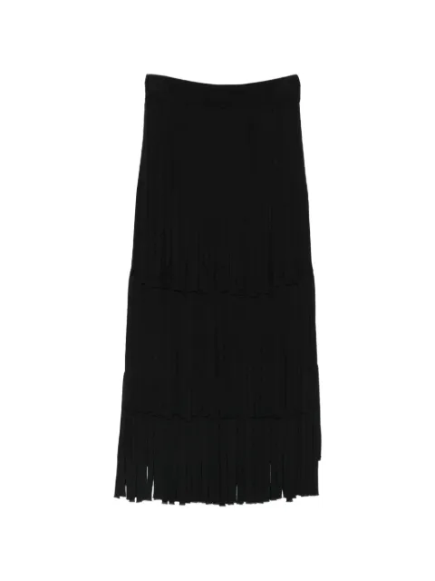 Tela Uma fringed midi skirt