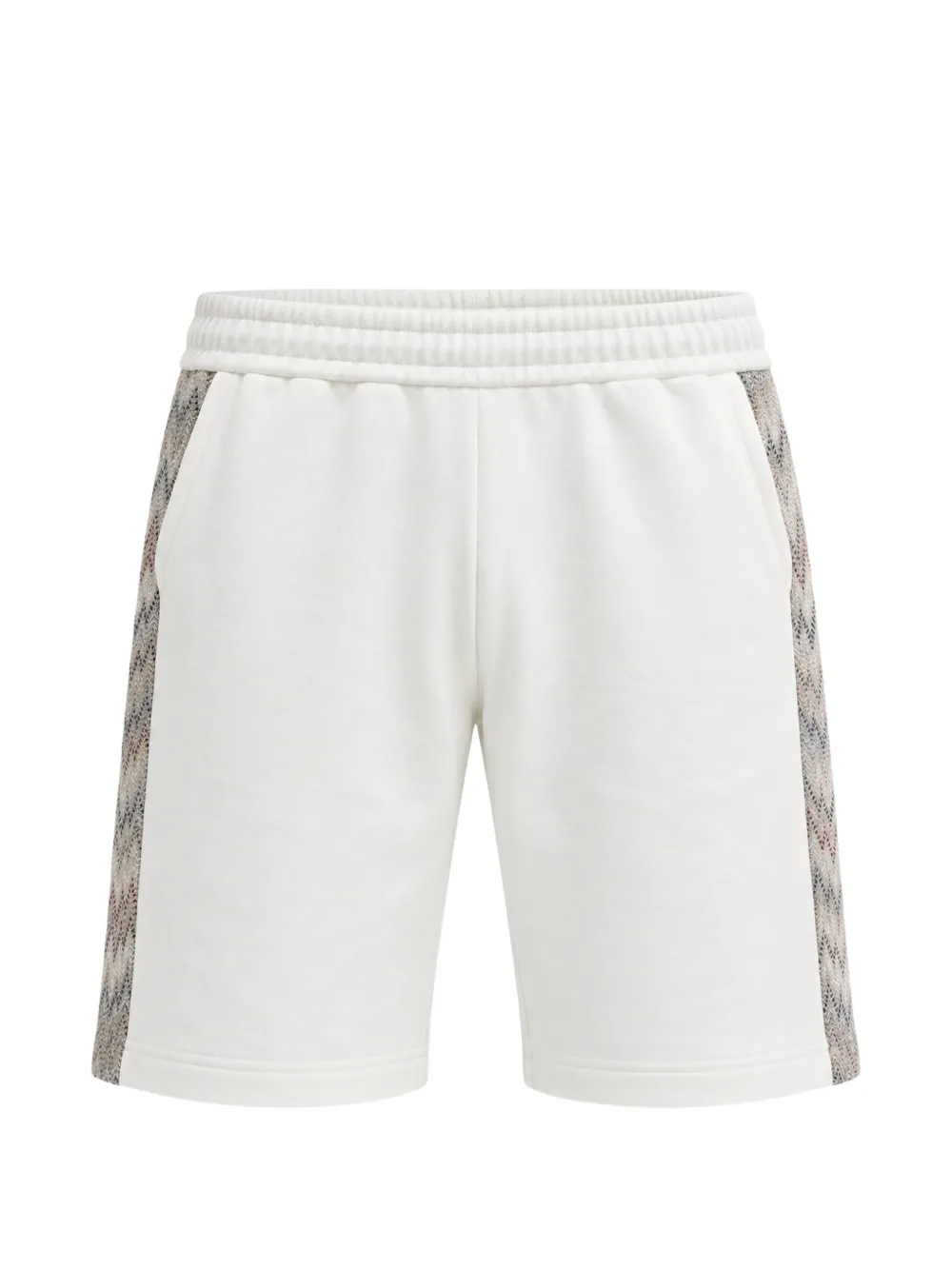 Missoni zig zag-knit side-stripe shorts