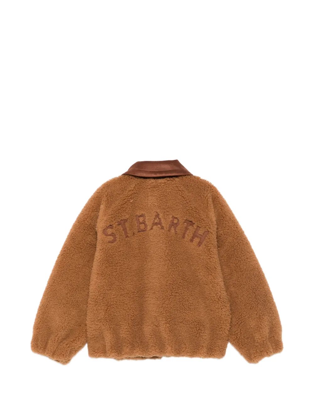 MC2 Saint Barth Kids Jack met logopatch Bruin