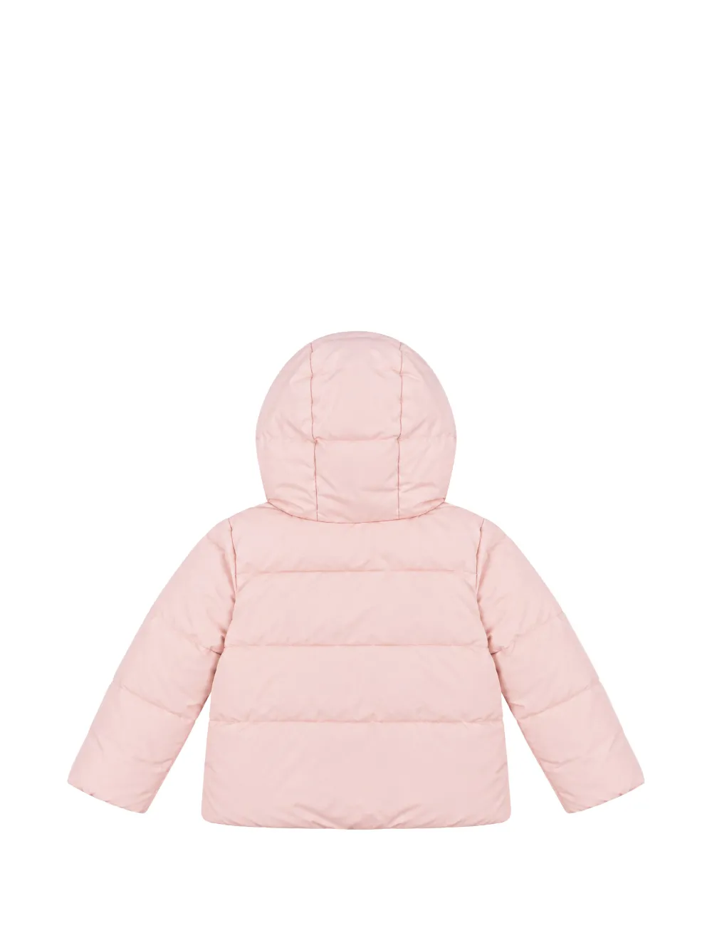 K Way Kids quilted hooded jacket Roze