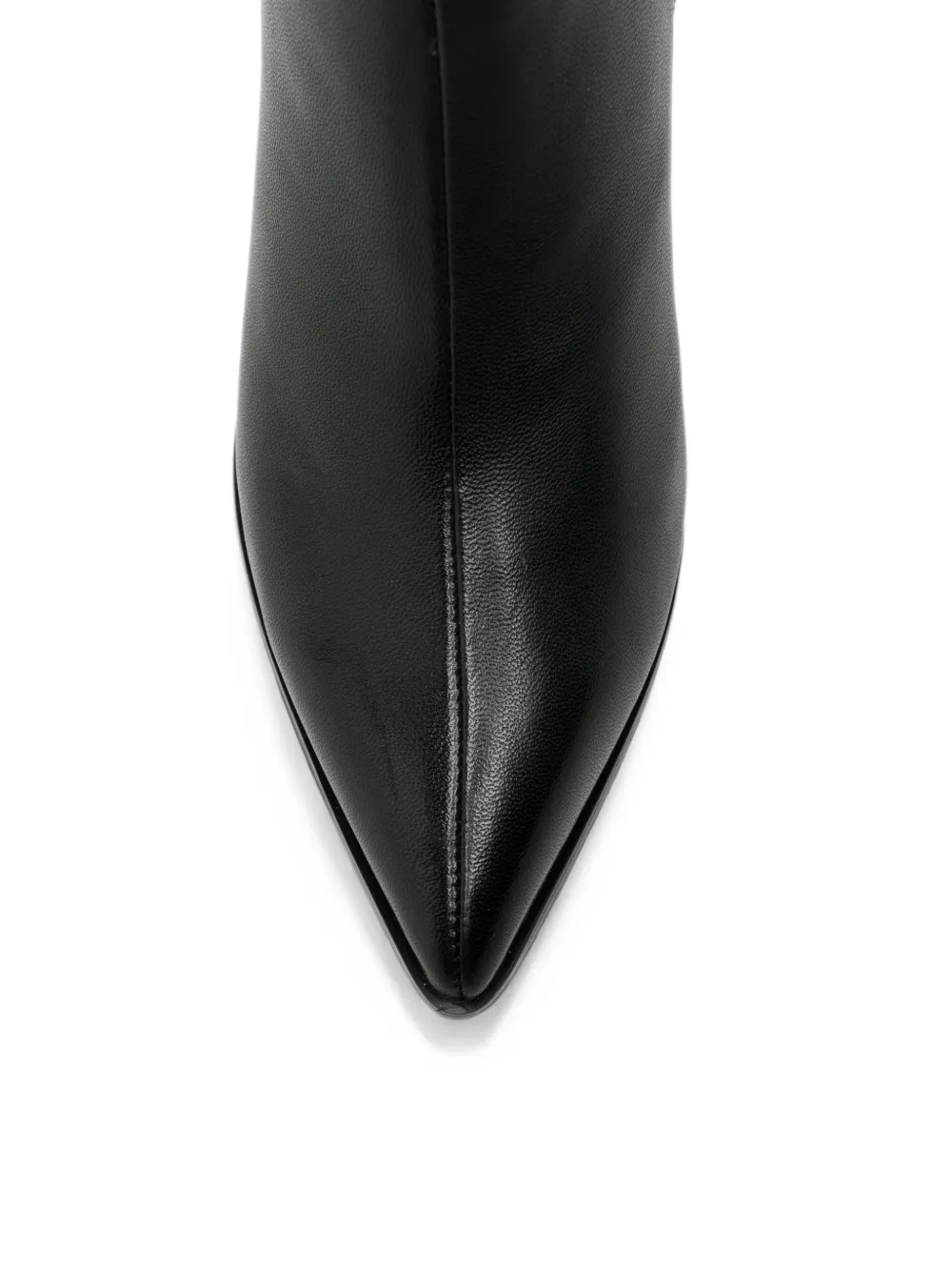 Bruno Premi pointed-toe leather ankle boots Zwart