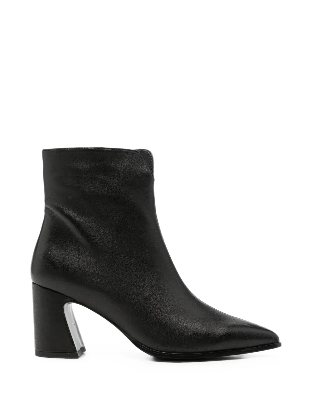 Bruno Premi Pointed-toe Leather Ankle Boots In Multi